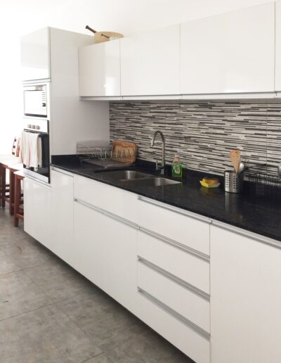 MUEBLE COCINA MELAMINA ALTO BRILLO