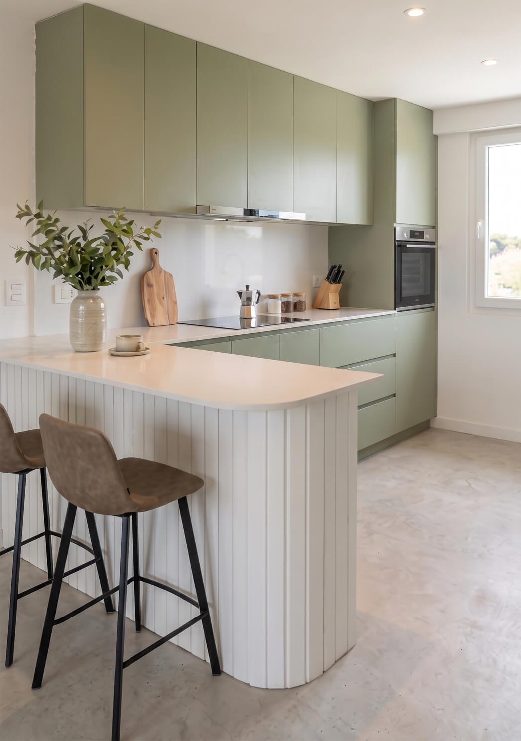 COCINA MDF BARRA